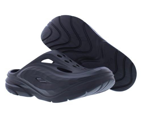 Hoka Unisex Ora Recovery Mule Black/Black Men's 8, Women's 10 Medium