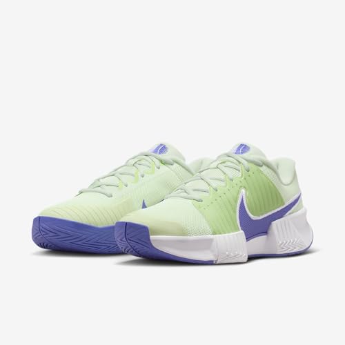 Nike GP Challenge Pro Women's Hard Court Tennis Shoes (Volt Tint/Lab Green/White/Sapphire) Size 7.5