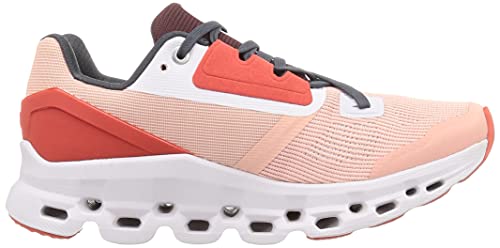 On Women's Cloudstratus 2 Trainers, Rose-red, 7