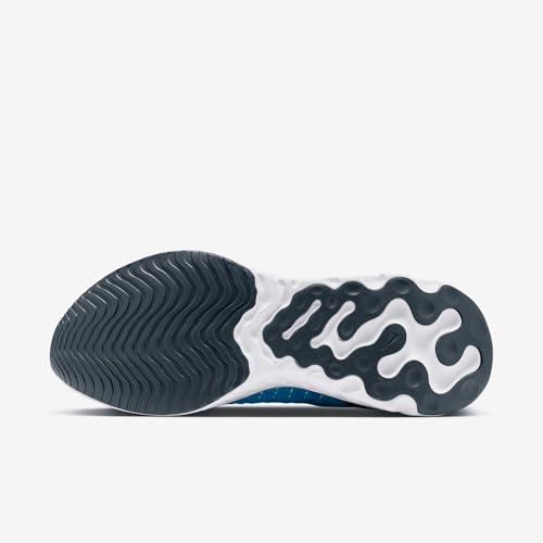 Nike React Phantom Run Flyknit 2 Men's Road Running Shoes (CJ0277-402, Blue Orbit/Vapor Green/Deep Ocean/Blue Orbit) Size 12