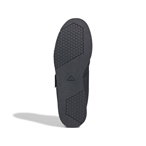 adidas Unisex-Adult Powerlift 5 Weightlifting, Black/Black/Carbon, 7