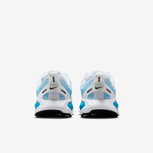 Nike Unisex Kids Vomero 18 (Little Kid/Big Kid) White/Black/Blue Hero/Pure Platinum 7 Medium Big Kid