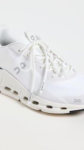 On Women's Cloudnova Form Sneakers, White | Eclipse, 8.5 Medium US