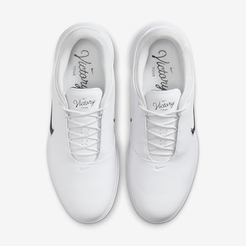 Nike Golf Air Zoom Victory Tour 4 Spiked Golf Shoes White/Black/Photon Dust by Nike