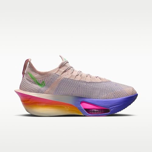 Nike Alphafly 3 "Eliud Kipchoge Men's Road Racing Shoes (Silt Red/Bright Ceramic/Fire Pink/Green Shock) Size 12