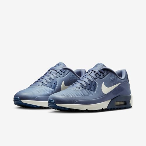 Nike Air Max 90 G Golf Shoes (Ashen Slate/Diffused Blue/Sail) Size 10