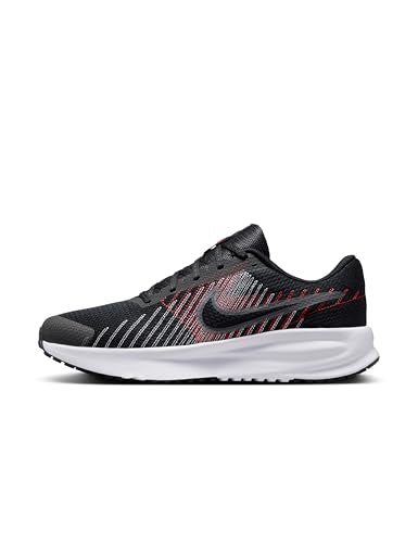 Nike Men's Run Defy Road Running Shoes, Black/Cool Grey-University Red-White, 9