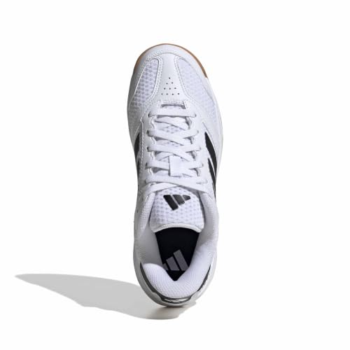 Adidas Unisex-Kids Ligra 8 Indoor Volleyball, White/Black/White, 1