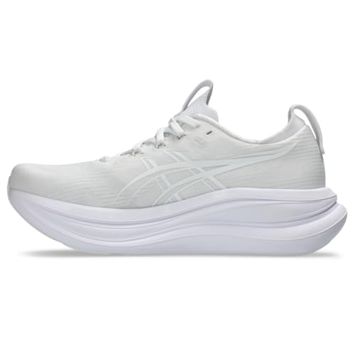 ASICS Women's Gel-Nimbus 28 Running Shoes, 7, White/White