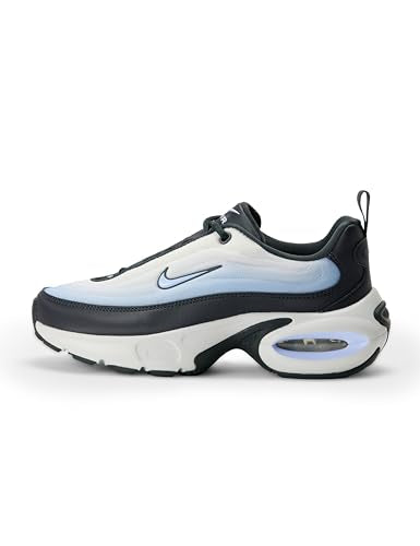 Nike Women's Air Max Portal Shoes, White/Hydrogen Blue-Dark Smoke Grey, 7.5