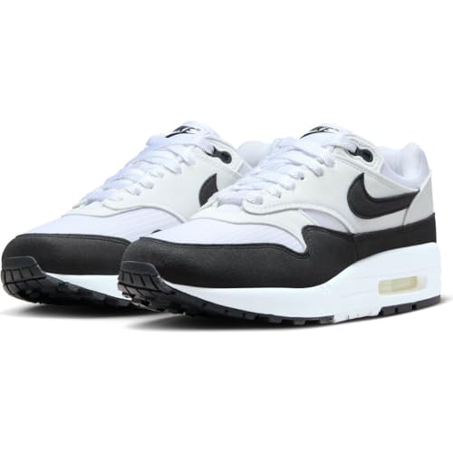 Nike Air Max 90, Women's Running Shoes, White Black Summit White, 6 US