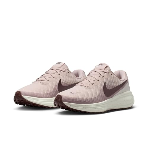 Nike Women's Revolution 8 Road Running Shoes, Silt Red/White-Particle Rose-Tattoo, 9