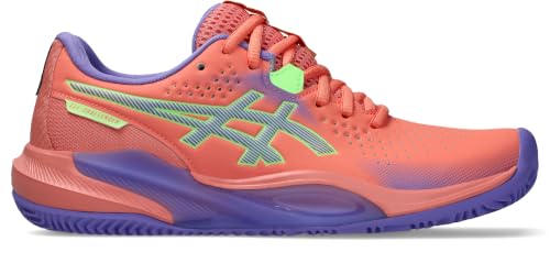 ASICS Women's Gel-Challenger 15 Padel Trainers, Guava Amethyst, 44.5 EU