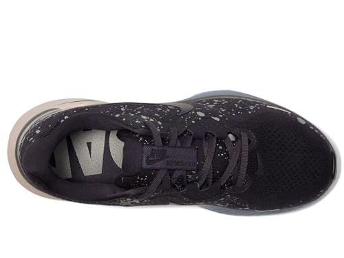 Nike Women's Structure 26 Run Cave Purple/Black/Metallic Dark Grey/Silt Red/Metallic Silver 8 Medium