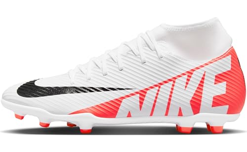 Nike Superfly 9 Club Fg/MG, Men's Alta, Bright Crimson White Black, 46 EU