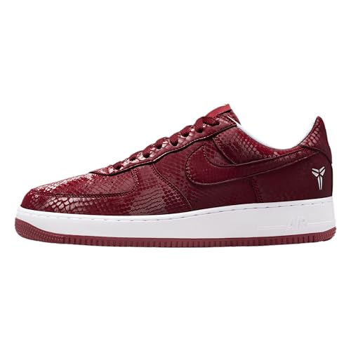 Kobe Air Force 1 Low 'Lower Merino High: Away' Men's Shoes (Team Red/White) Size 11
