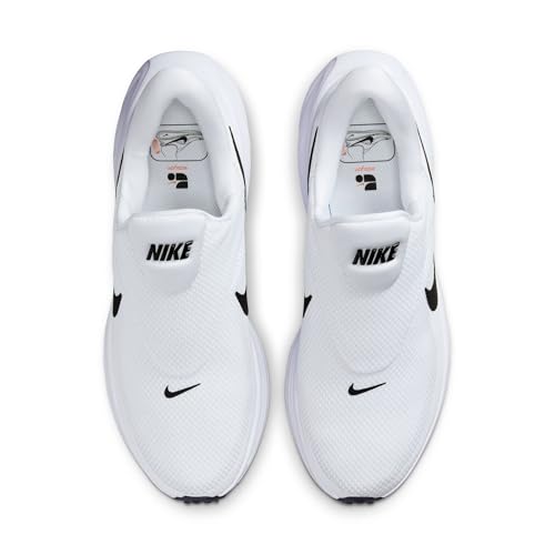 Nike Men's Revolution 8 Road Running Shoes, White/Black-Wolf Grey, 10.5