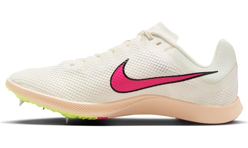 Nike Rival Distance (DC8725-101, Sail/Light Lemon Twist/Guava Ice/Fierce Pink) Size 10