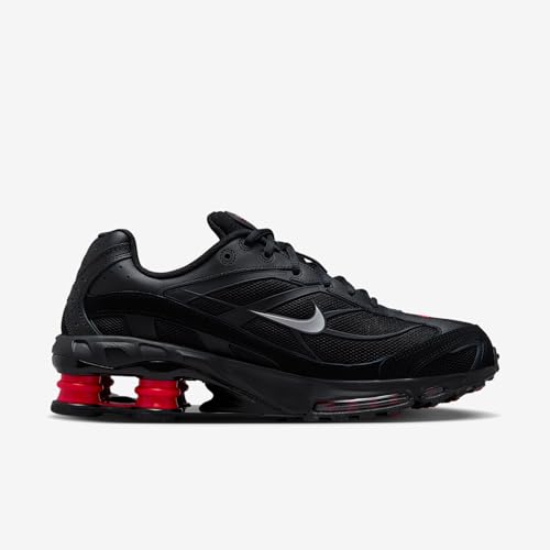 Nike Shox Ride 2 Black/Metallic Silver-University Red