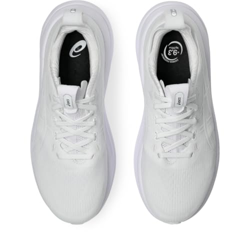 ASICS Women's Gel-Nimbus 28 Running Shoes, 7, White/White