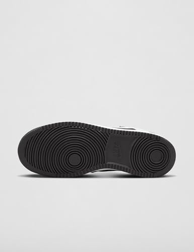 Nike Women's Court Vision Low Next Nature Shoes, Black/White, 8