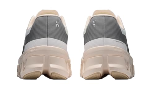 On Women's Cloudmonster Void Running Shoes Sneakers (Ivory - Seashell, US Footwear Size System, Adult, Women, Numeric, Medium, 8)