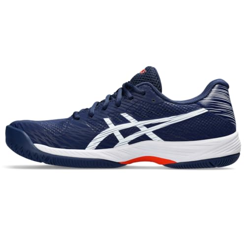 ASICS Men's Gel-Game 9 Tennis Shoe, 9, Blue Expanse/White