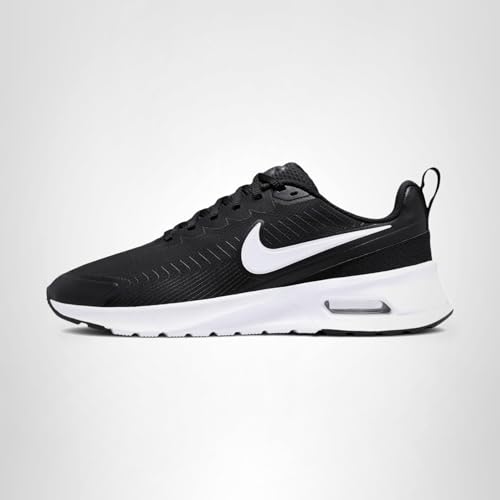 Nike Men's Air Max Nuaxis Shoes, Black/White-Black-White, 9