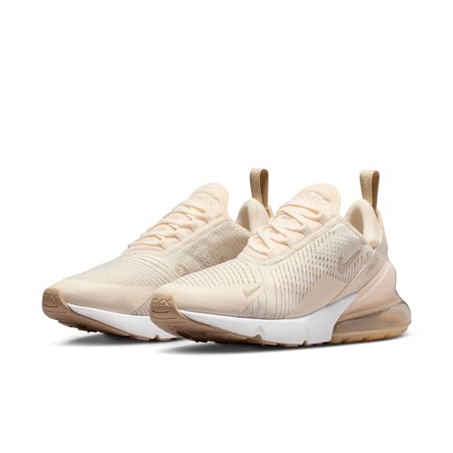 Nike Air Max 270 Women's Shoes (Chalk/Linen/White/Sanddrift) Size 8