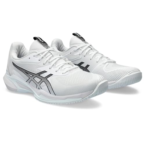 ASICS Men's Solution Speed Ff 3 Sneaker, White Black, 10.5