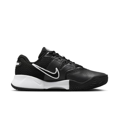 Nike Court Lite 4 Women's Clay Court Tennis Shoe FJ2318, Black/White/Anthracite, 39 EU