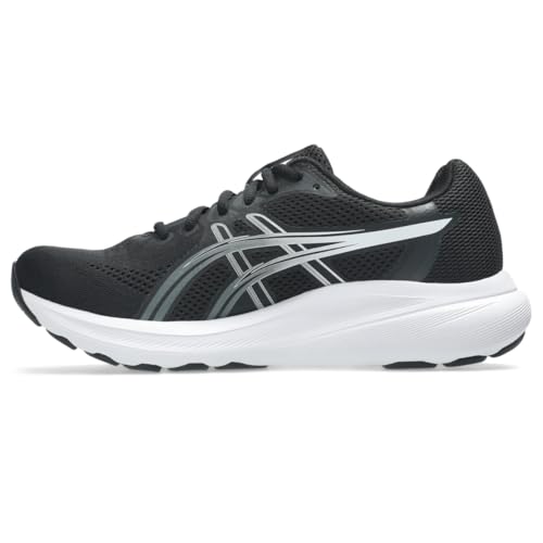 ASICS Women's Gel-Contend 10 Running Shoes, 10, Black/White