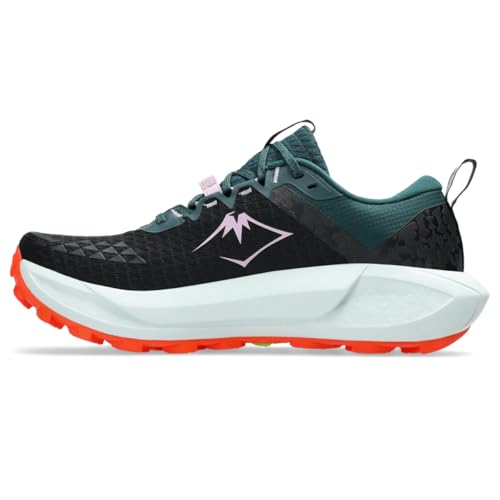ASICS Women's Gel-Trabuco 13 Running Shoe, 8.5, Black/NOVA Orange