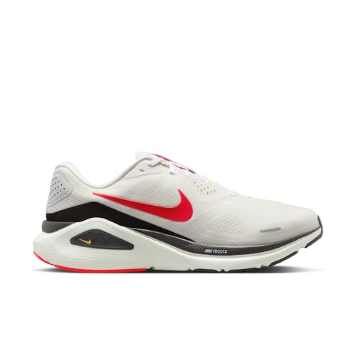 Nike Mens Structure 26 White/Bright Crimson/Medium Ash 10.5 Medium