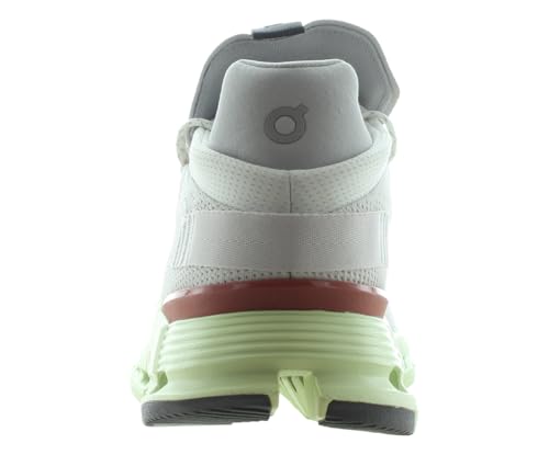 On Women's Cloudnova Sneakers, White | Limelight, 10 Medium US