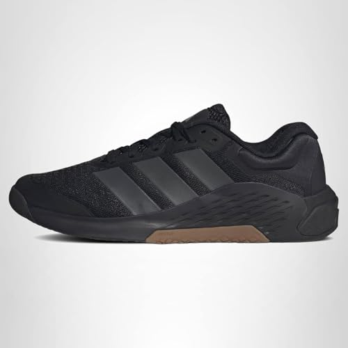 adidas Men's Dropset 4 Power Trainer M, Black/Grey/Black, 8.5