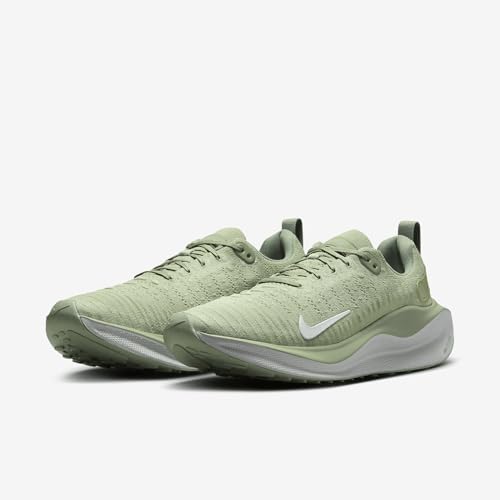Nike InfinityRN 4 Men's Road Running Shoes (DR2665-300, Oil Green/Jade Horizon/Light Silver) Size 9