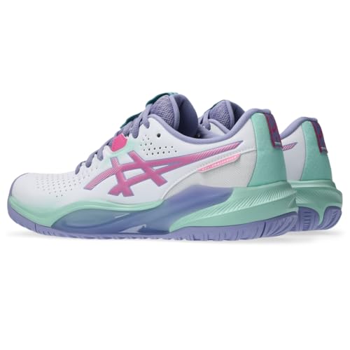 ASICS Women's Gel-Challenger 15 Tennis Shoes, 9.5, White/Dragon Fruit