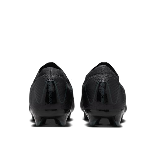 Nike Men's Zm Vapor 16 Pro FgFootball Shoe, Black Black Deep Jungle, 9.5 US