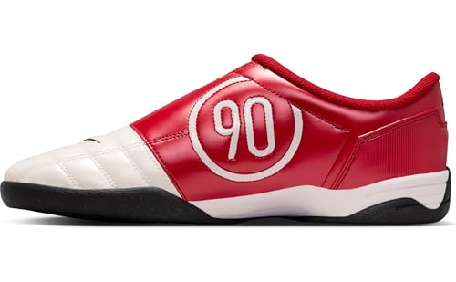 White/Black/Gym Red Nike Total 90 Sneaker