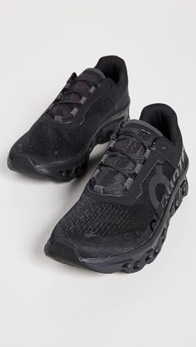 On Men's Cloudmonster Sneakers, All Black, 9 Medium US