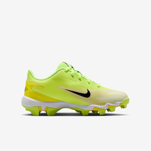 Nike Diamond Clutch Big Kids' Baseball Cleats (Volt Ice/Sonic Yellow/Life Lime/Black) Size 5