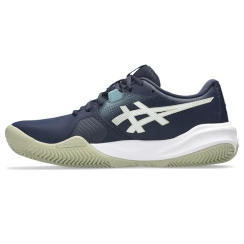 ASICS Men's Gel-Challenger 15 Clay Tennis Shoes, 10, Midnight/Oatmeal
