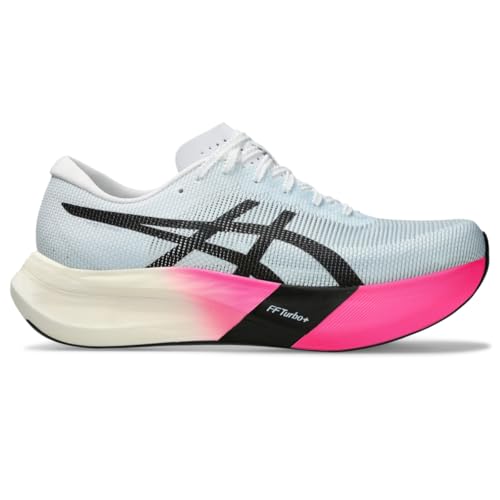 ASICS Unisex METASPEED Edge Running Shoes, 9M / 10.5W, Light Blue/Black