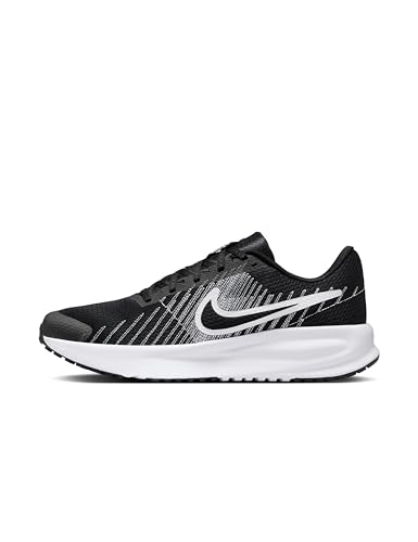 Nike Men's Run Defy Road Running Shoes, Black/White, 13