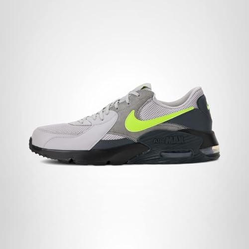 Nike Men's Air Max Excee Shoes, Atmosphere Grey/Neon Yellow-Anthracite, 13