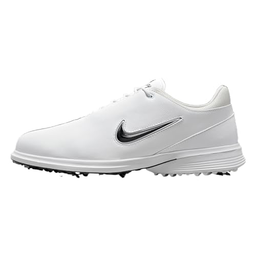 Nike Golf Air Zoom Victory Tour 4 Spiked Golf Shoes White/Black/Photon Dust by Nike