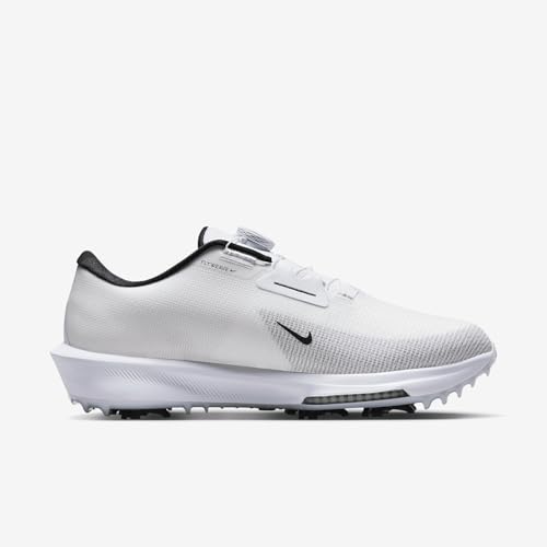 Nike Infinity Tour BOA 2 Golf Shoes (Wide) (FN6730-100, White/Vapor Green/Pure Platinum/Black) Size 12