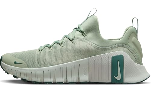 Nike Free Metcon 6 Men's Workout Shoes (FJ7127-301, Jade Horizon/Light Silver/Vintage Green) Size 10.5