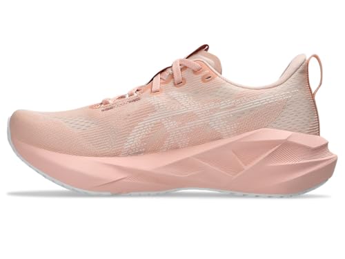 ASICS Women's Novablast 5 Sneaker, Breeze White, 3 UK